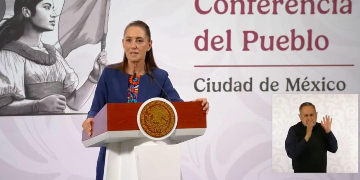 Sheinbaum acusa a oposición de financiar marcha y violencia Z