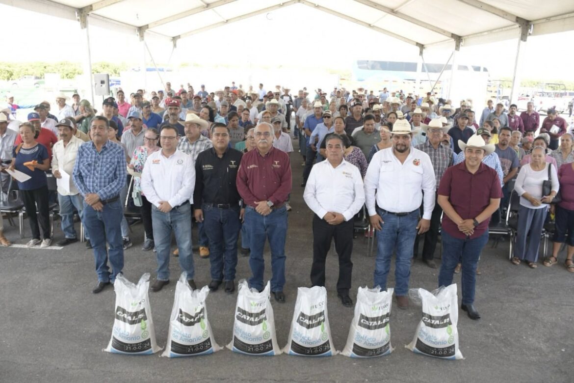 Tamaulipas registra inversión récord de 636 millones para el campo