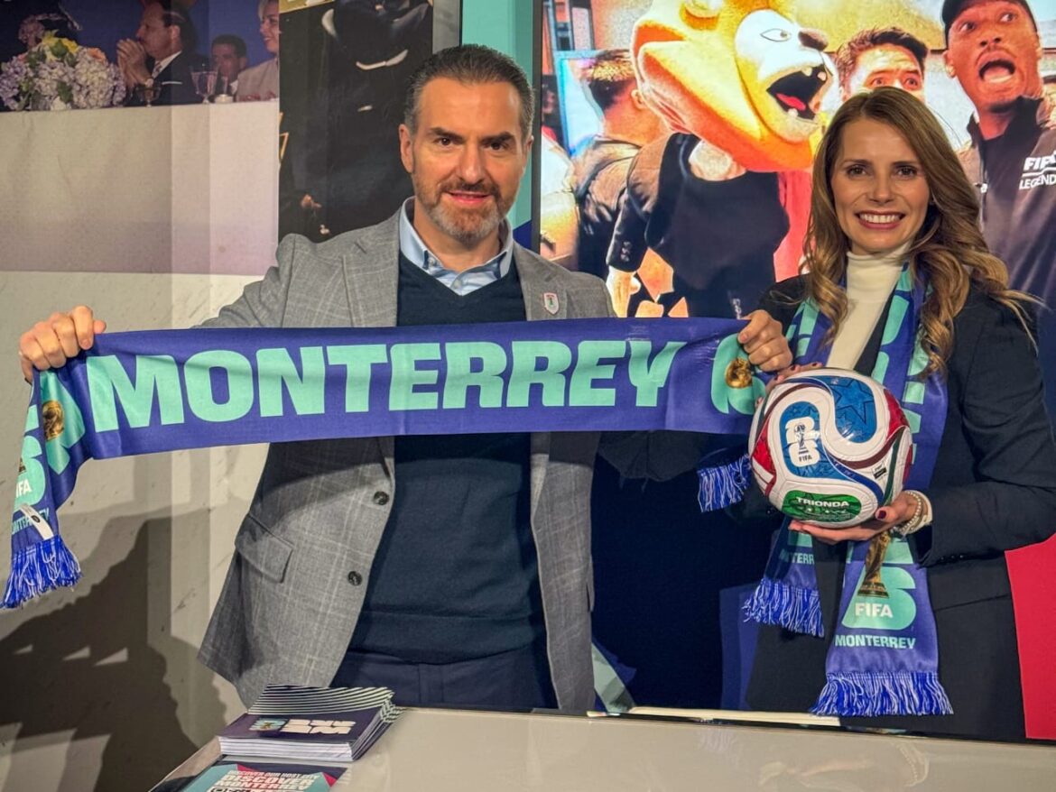Adrián de la Garza representa a Monterrey en sorteo del Mundial 2026