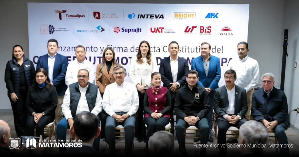 Matamoros lanza clúster automotriz para atraer inversión industrial