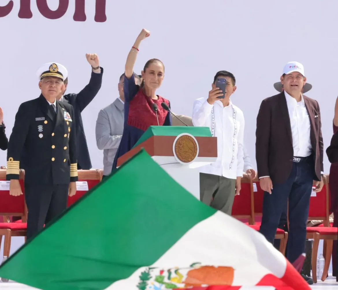 Armenta reafirma respaldo a Sheinbaum y la Cuarta Transformación