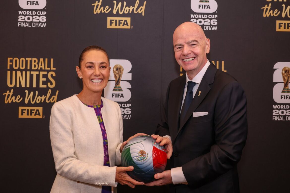 Sheinbaum y FIFA refuerzan seguridad y movilidad para Mundial 2026