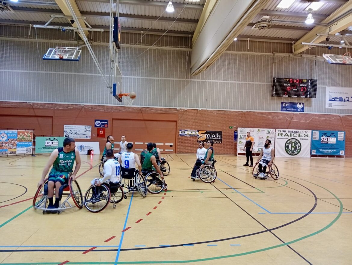 Melilla BSR asegura playoffs tras vencer al Móstoles 56-36