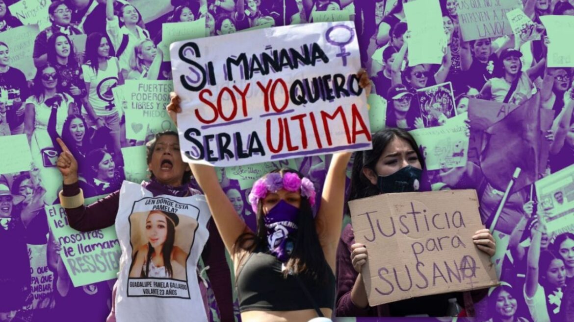 Dos feminicidios diarios en México durante 2025, reportan autoridades