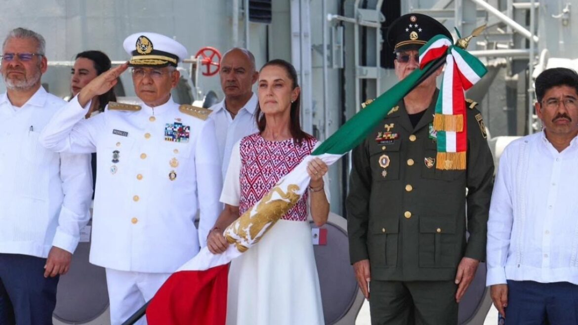 Sheinbaum destaca papel de la Marina en defensa de la soberanía
