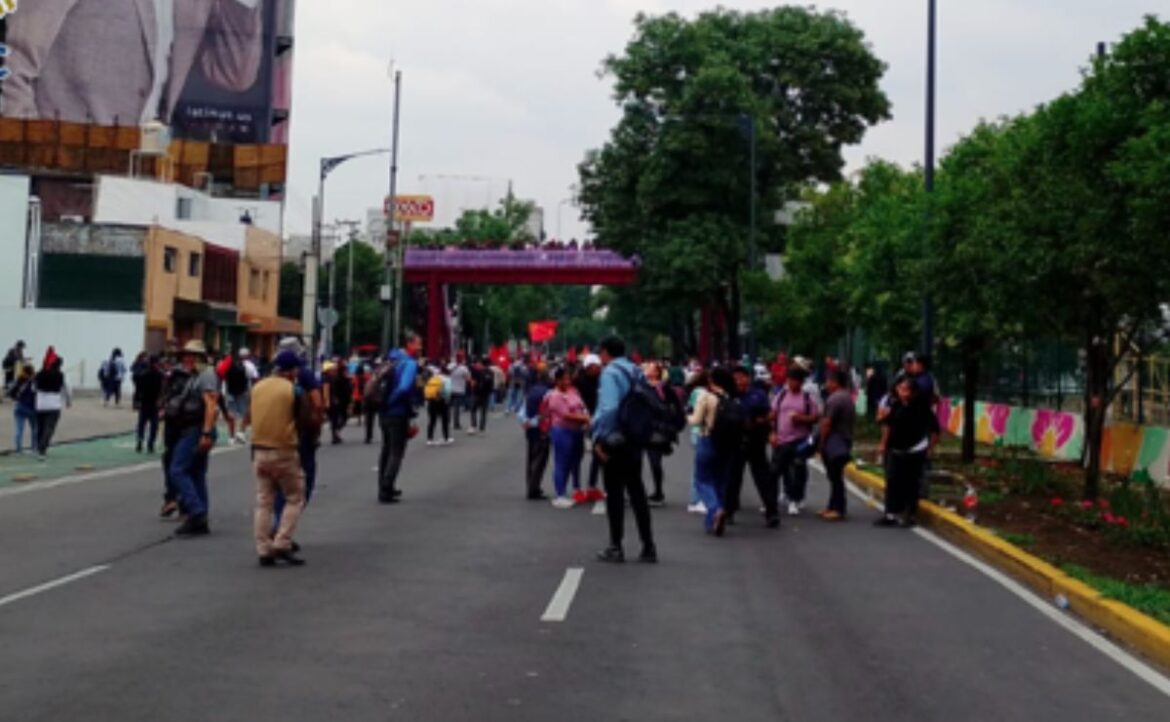 CNTE y colectivos marcharán en CDMX durante partido del Mundial