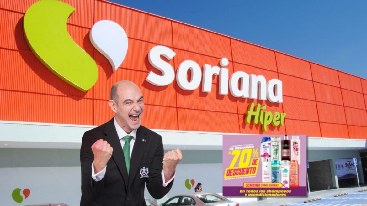 Soriana ofrece 70% de descuento en segundo shampoo hasta el 16 de julio