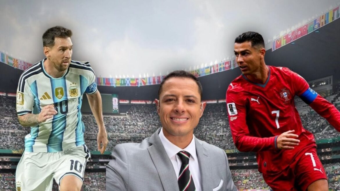 Chicharito elige a Cristiano Ronaldo sobre Messi como el mejor