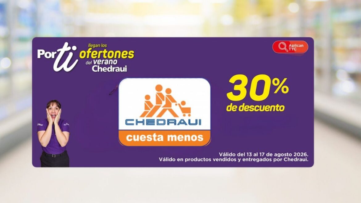 Chedraui lanza 30% de descuento en artículos de cocina y hogar