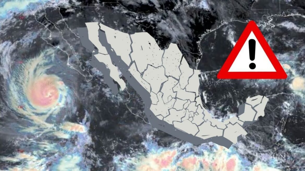 Huracán Polo y tormenta Rachel dejan lluvias extremas en el Pacífico