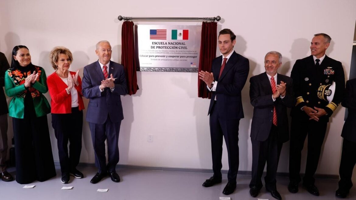 México y EE UU abren centro conjunto de capacitación en desastres