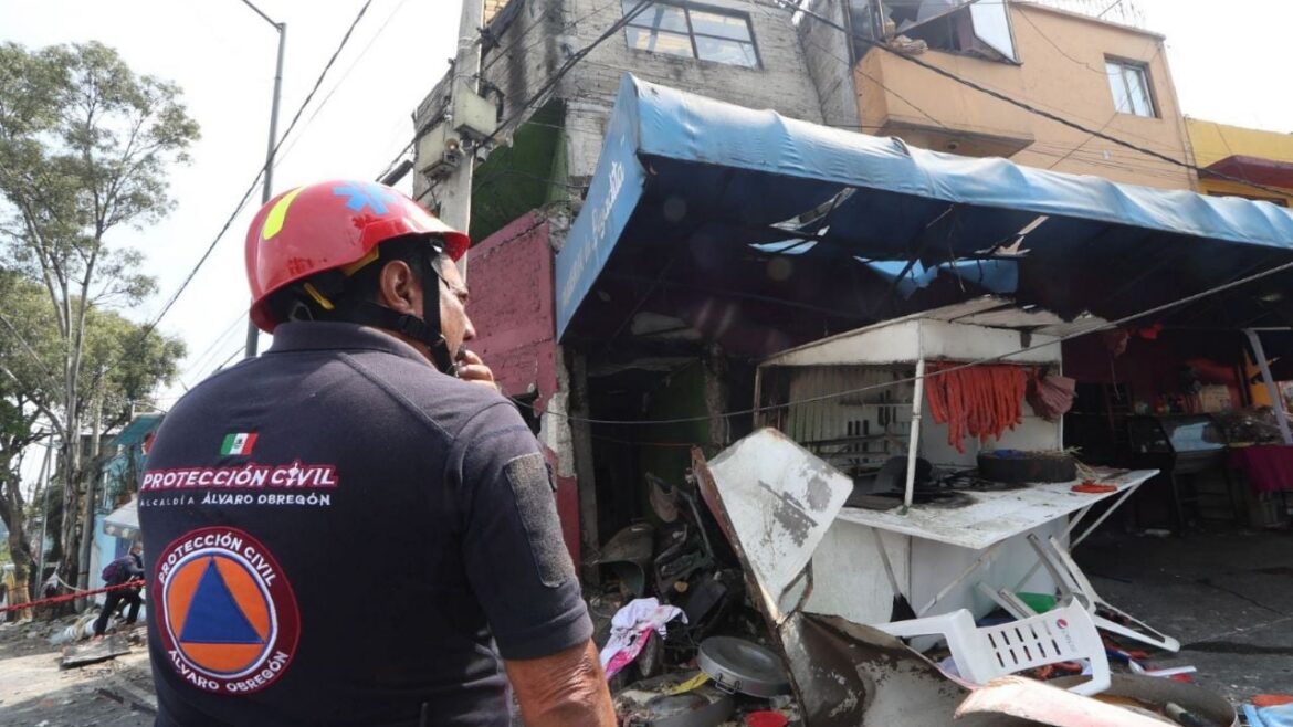 CDMX refuerza prevención de explosiones de gas en viviendas