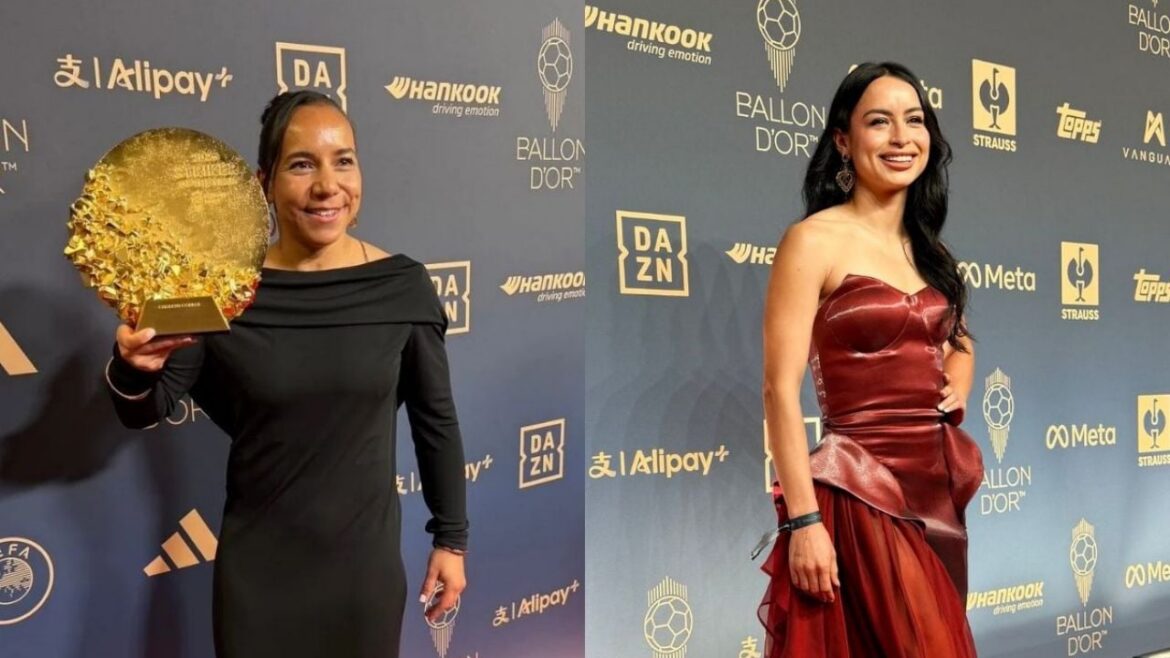 Charlyn Corral homenajea a Scarlett Camberos en Balón de Oro 2026
