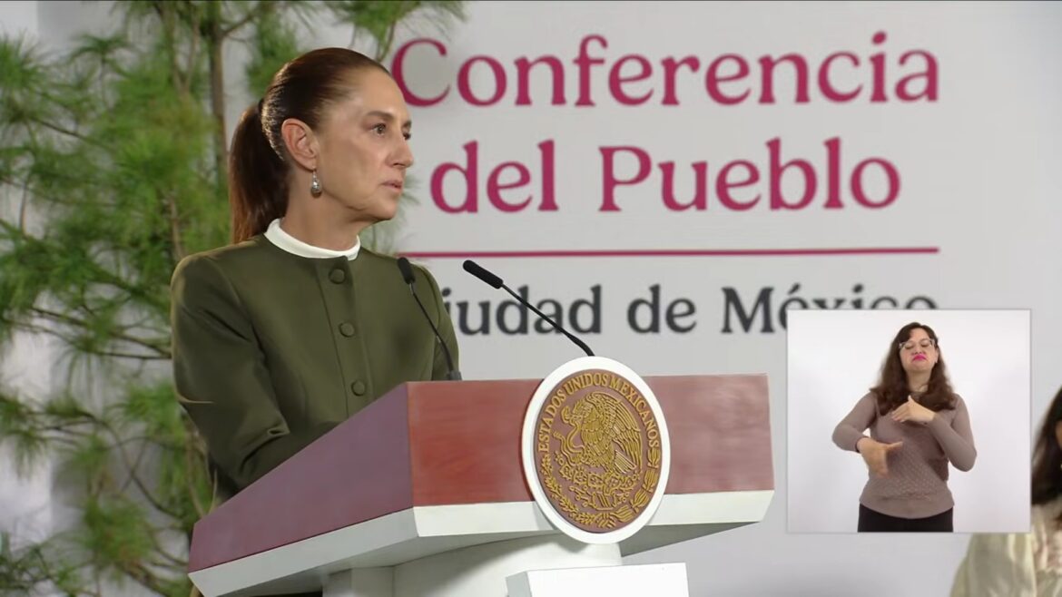 Sheinbaum envía solidaridad al Papa León XIV tras cirugía pulmonar
