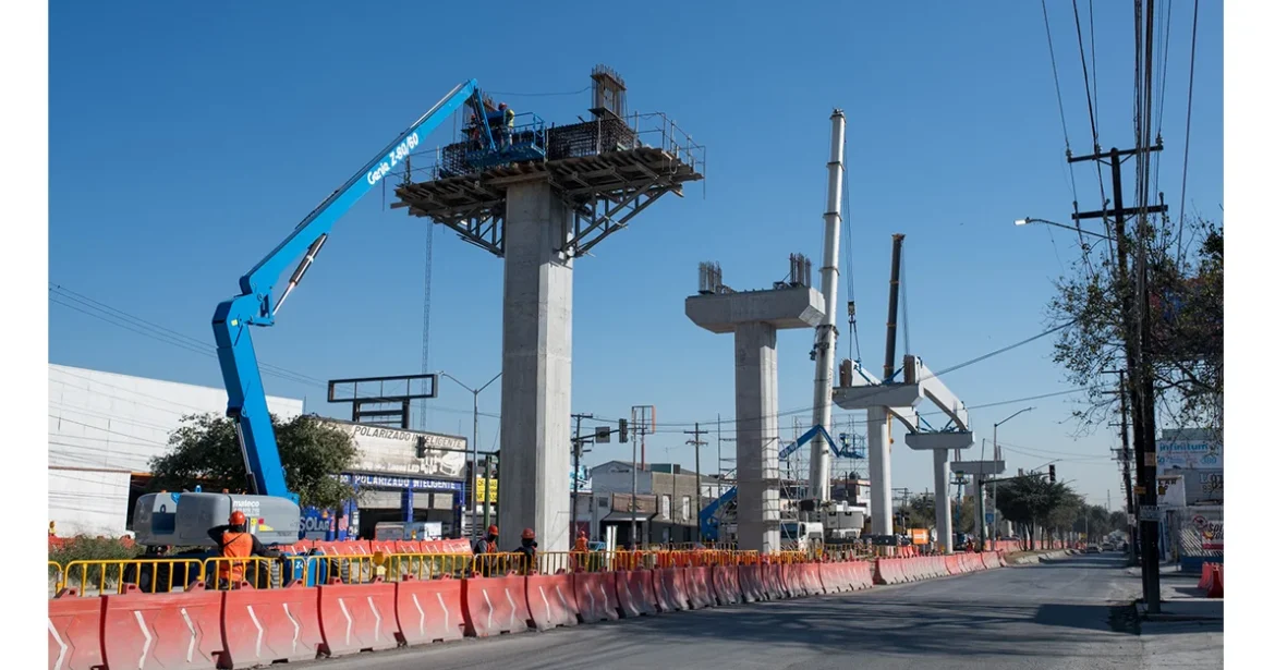 Nuevo León termina estructura elevada de Metro líneas 4 y 6